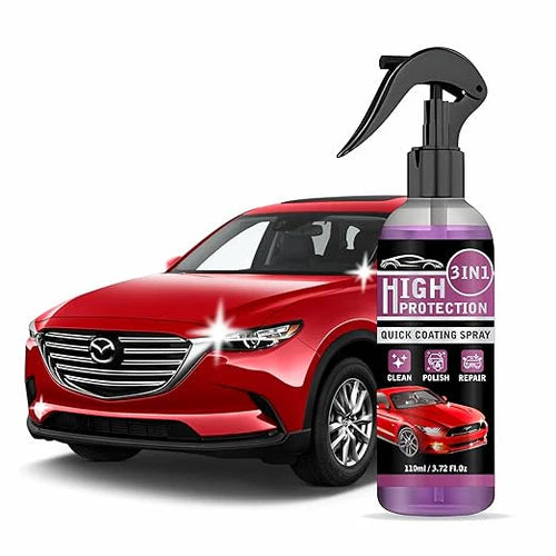 All In One (250ml) + Car Scratch Removal (100g) +Car Wash Shampoo (200ml) Car Polish Spray, Body Compound Scratch Remover ,Spot Cleaning Better Shine Car Wash Combo